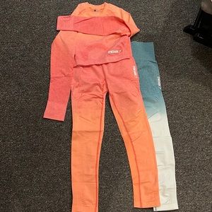 FAKE Gymshark Leggings and Crop top